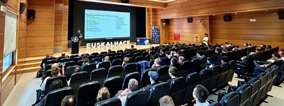 Irontec imparte una charla sobre la seguridad de las plataformas VoIP y ToIP a través de la IA en el EuskalHack Security Congress
